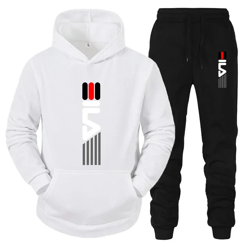 Outdoor Sportswear - Męski dres z kapturem, bluza +