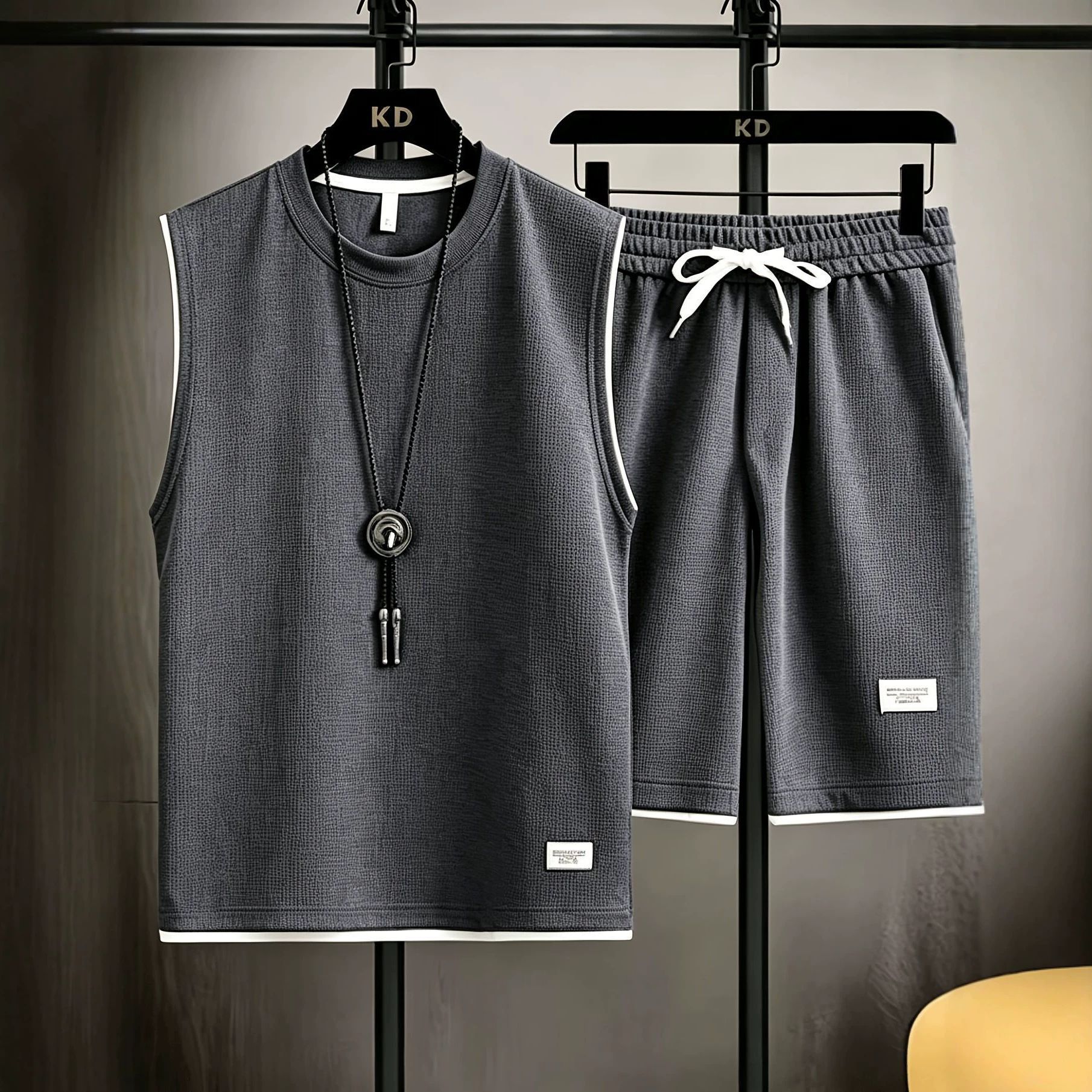 Outdoor Sportswear - Letnie męskie komplety kamizelek wysokiej jakości,
