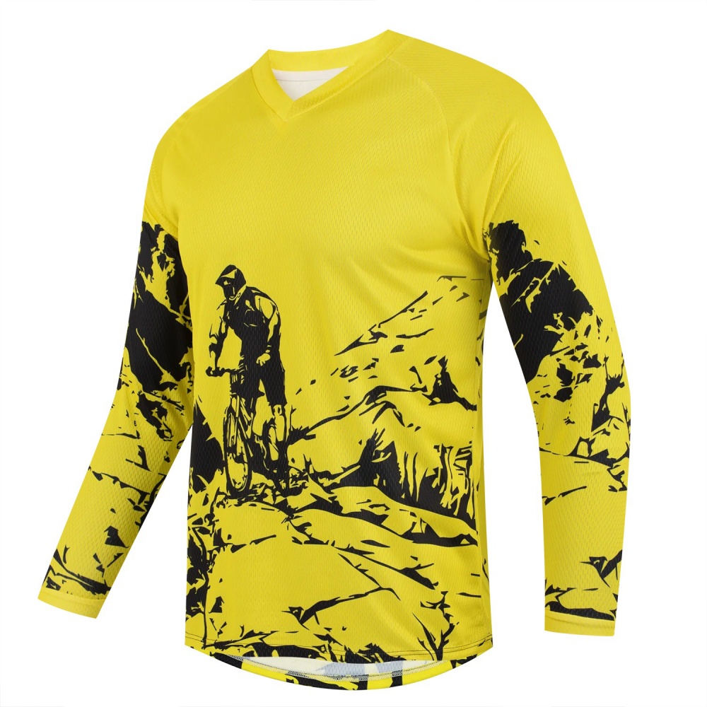 Outdoor Sportswear - Męska koszulka sportowa z długim rękawem