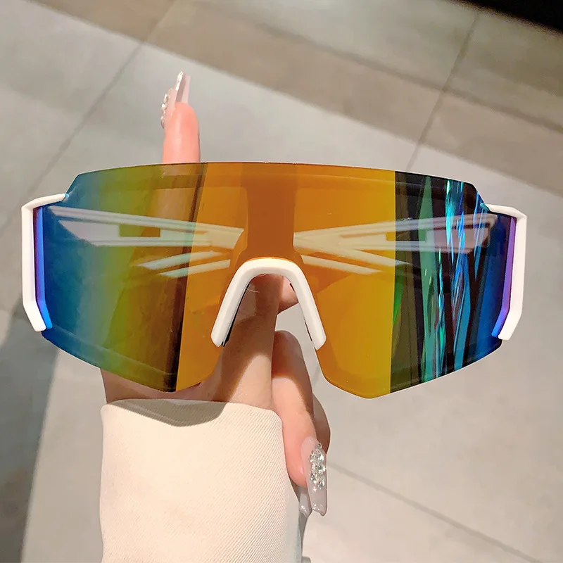 Outdoor Sport Brand - Duże męskie okulary sportowe na zewnątrz