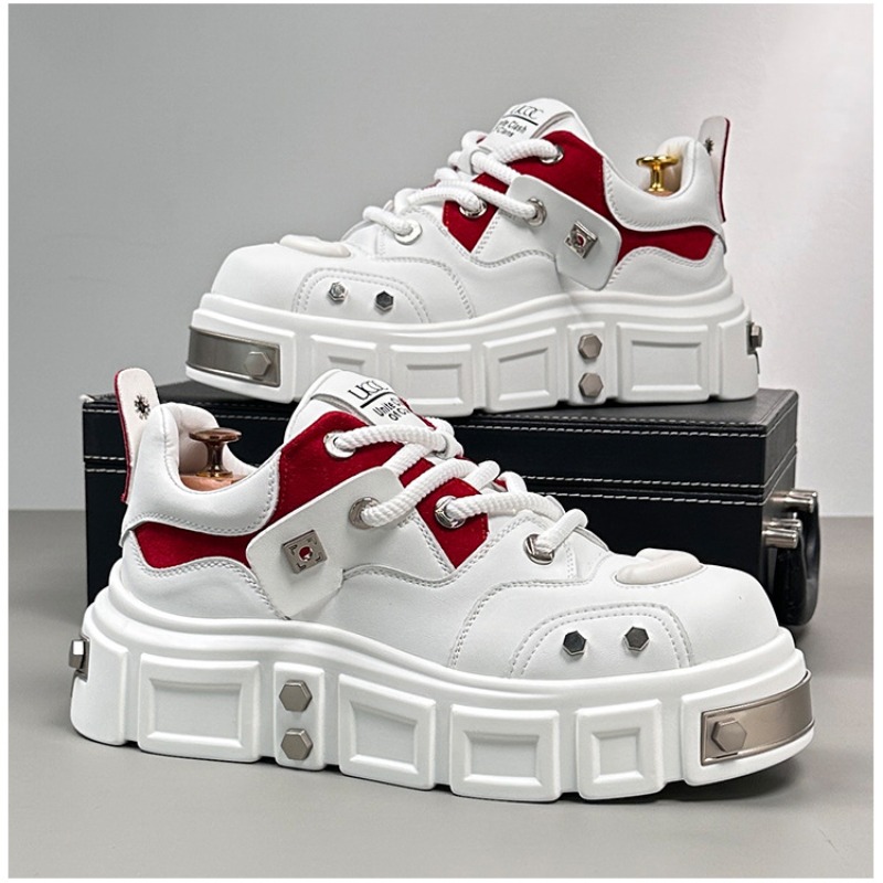 Outdoor Sport Brand - Męskie buty jesienno-zimowe, codzienne, skórzane sneakersy