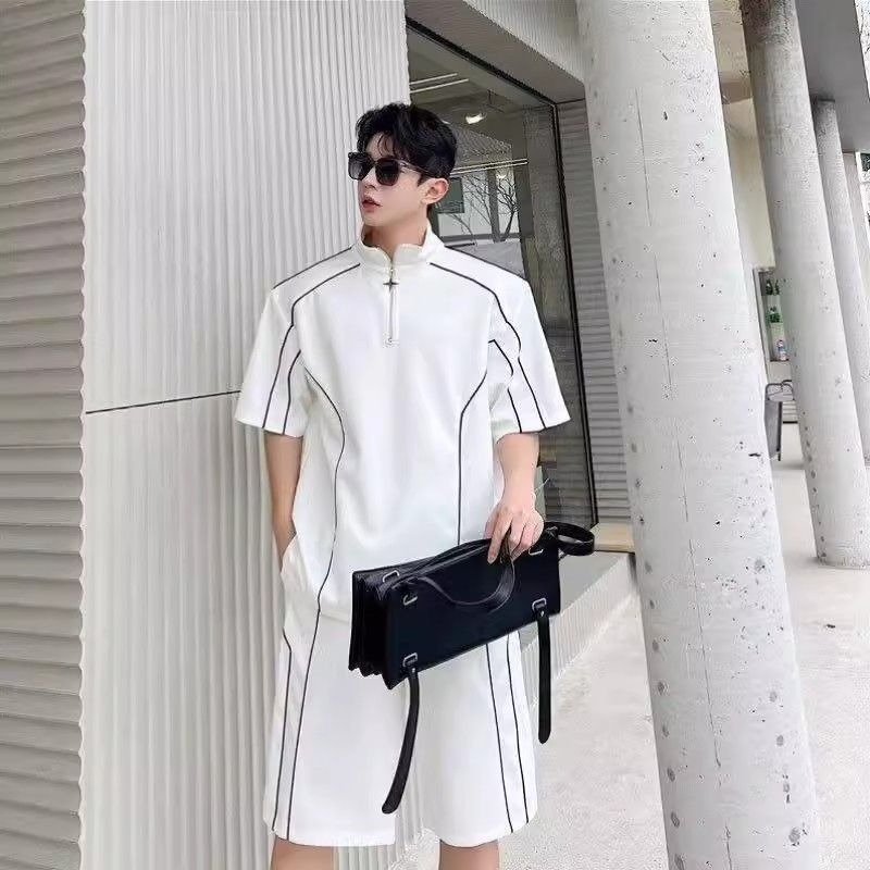 Outdoor Sportswear - Męski zestaw sportowy inspirowany stylem koreańskim,