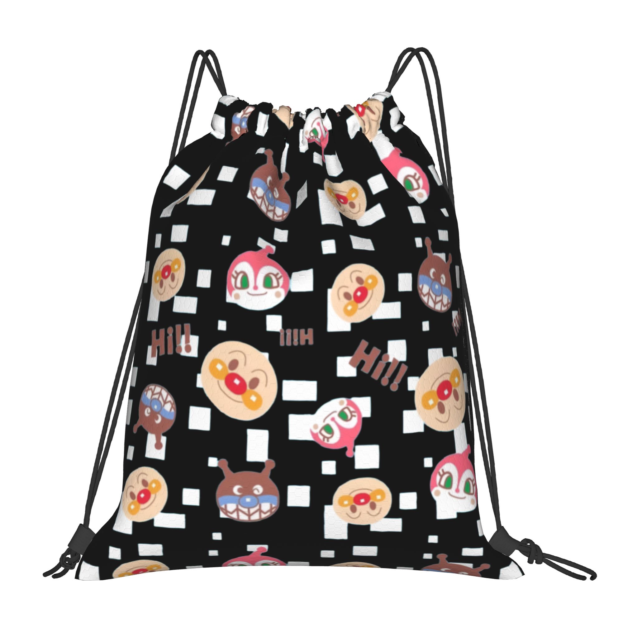 Outdoor Sport Backpack - Personalizowane plecaki ze sznurkiem Anpanman dla