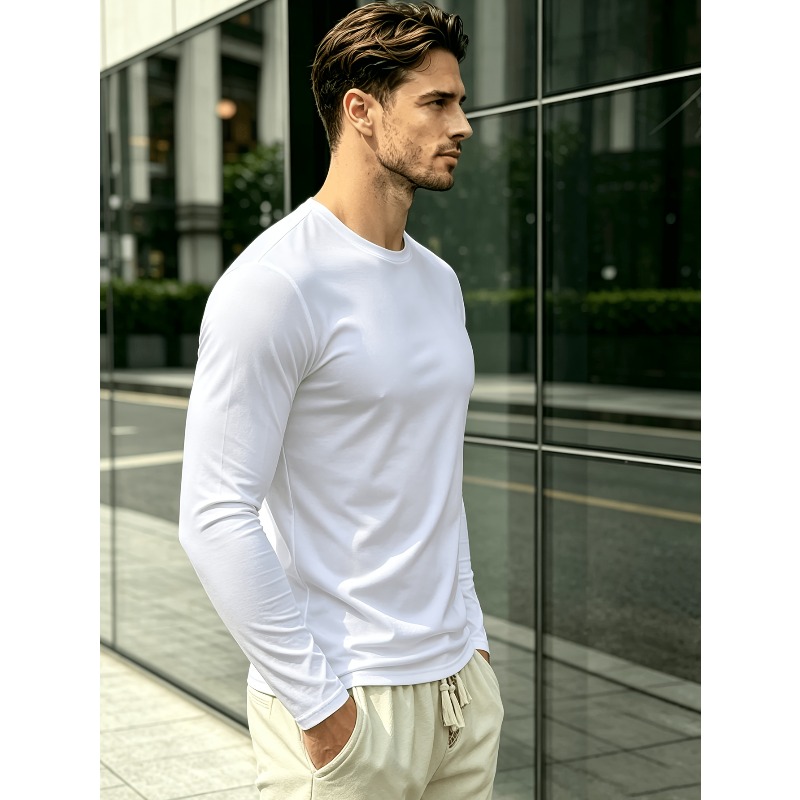 Gładka koszulka z okrągłym dek – Outdoor Sportswear recenzja i cena